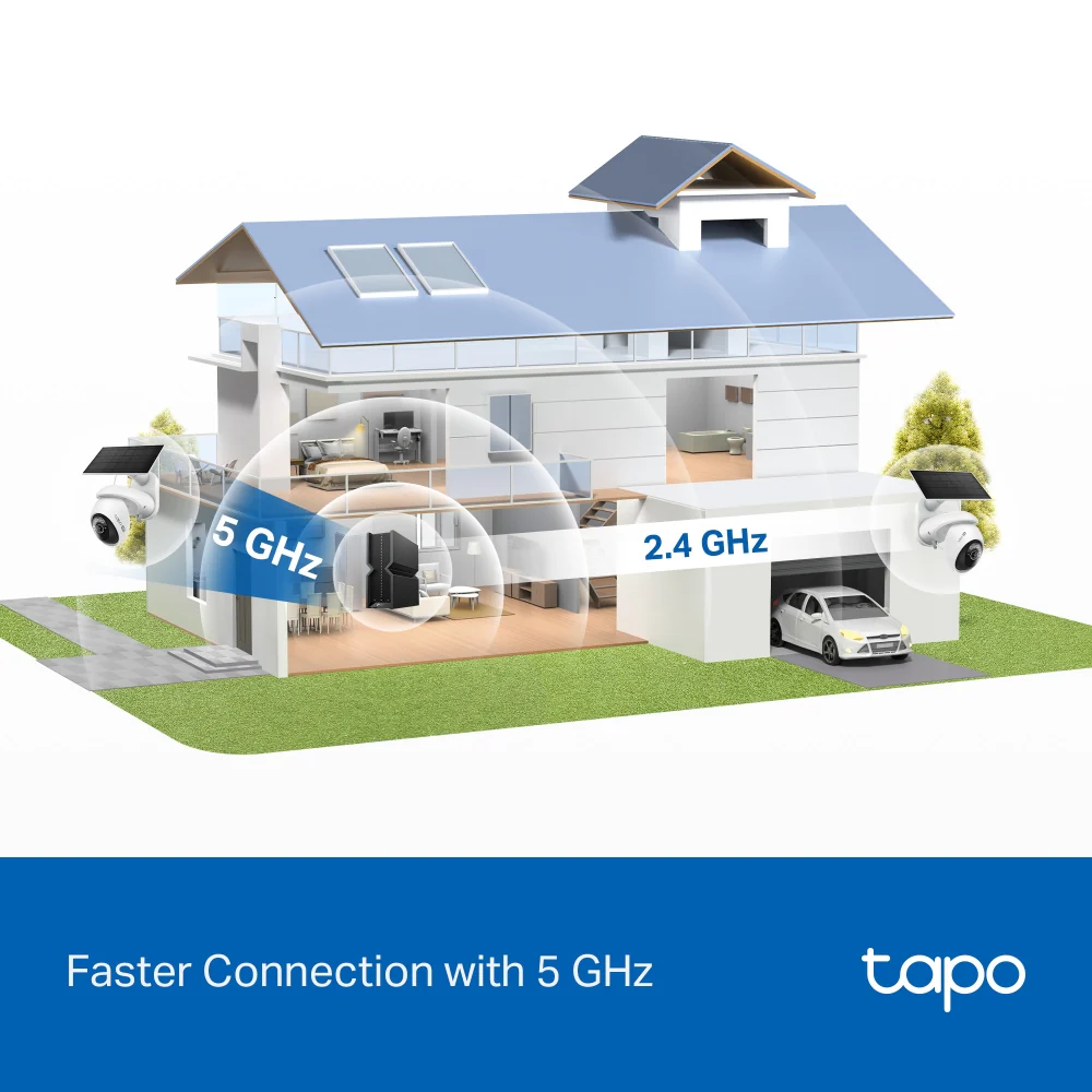 TP-Link Tapo C660 Solar-Powered 4K Ultra HD Pan/Tilt Security Camera Kit | TAPO C660 KIT - Image 5