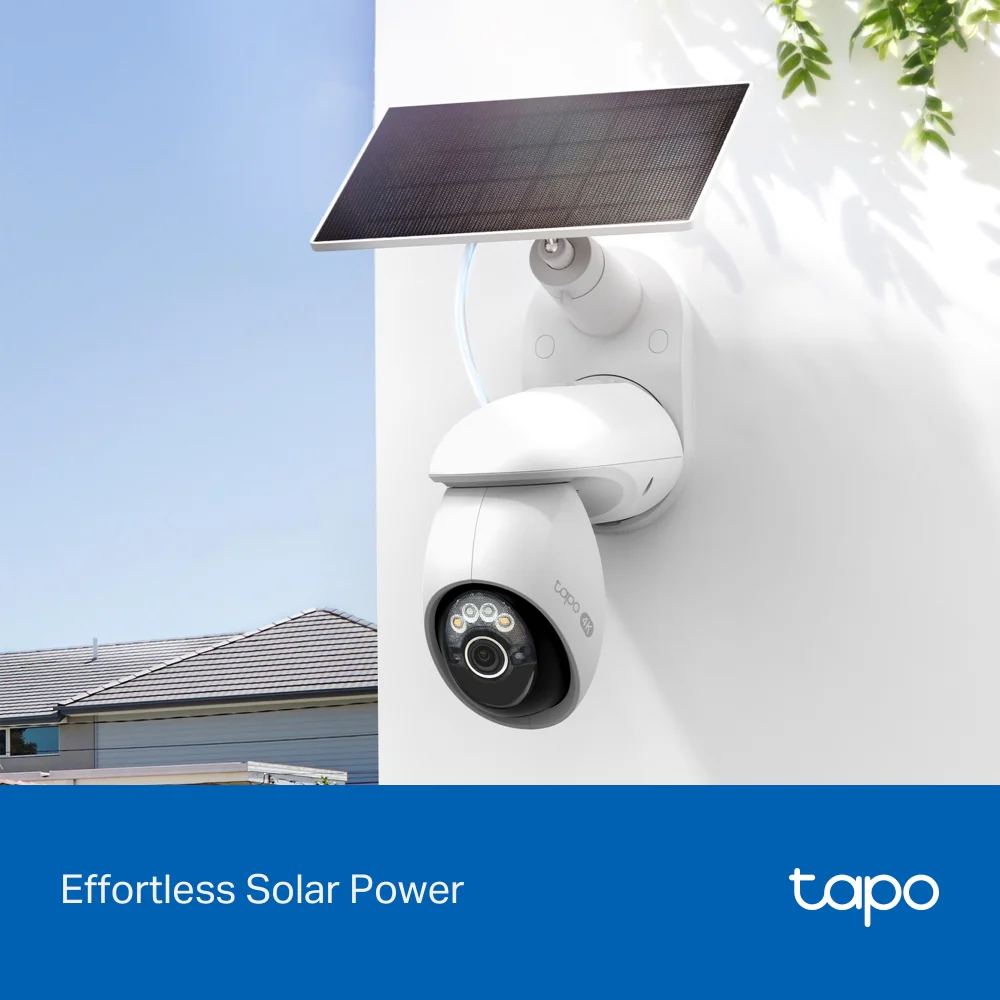 TP-Link Tapo C660 Solar-Powered 4K Ultra HD Pan/Tilt Security Camera Kit | TAPO C660 KIT - Image 8