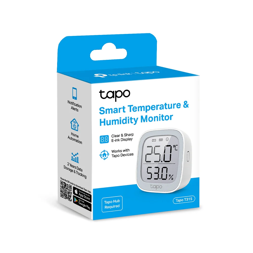 Tp-Link Tapo T315 Smart Temperature and Humidity Monitor | TAPO T315 - Image 2