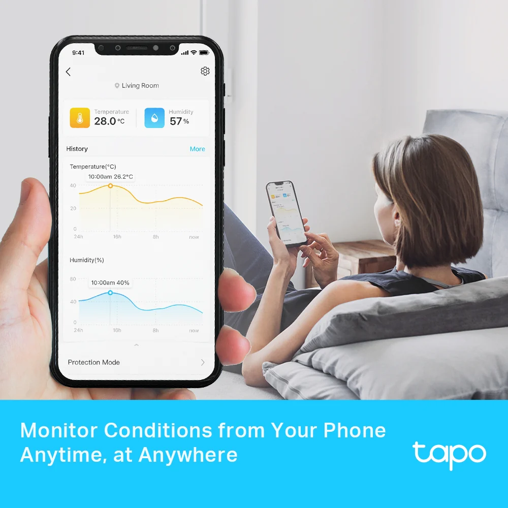 Tp-Link Tapo T315 Smart Temperature and Humidity Monitor | TAPO T315 - Image 4