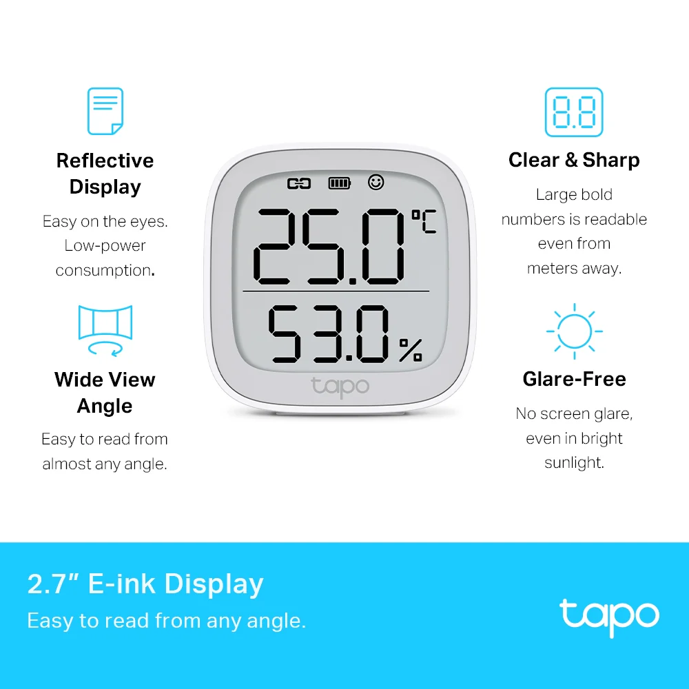 Tp-Link Tapo T315 Smart Temperature and Humidity Monitor | TAPO T315 - Image 5