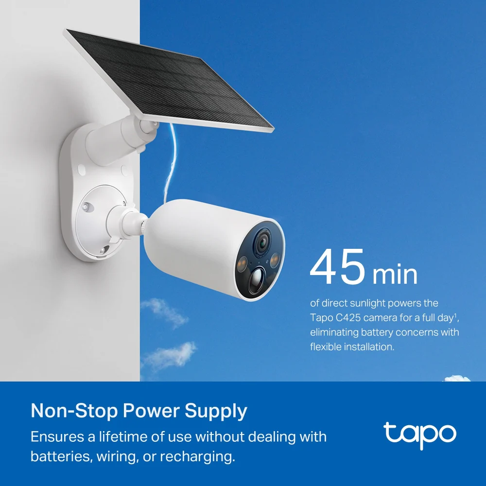 Solar-Powered Security Camera Kit | TAPOC425KIT - Image 4