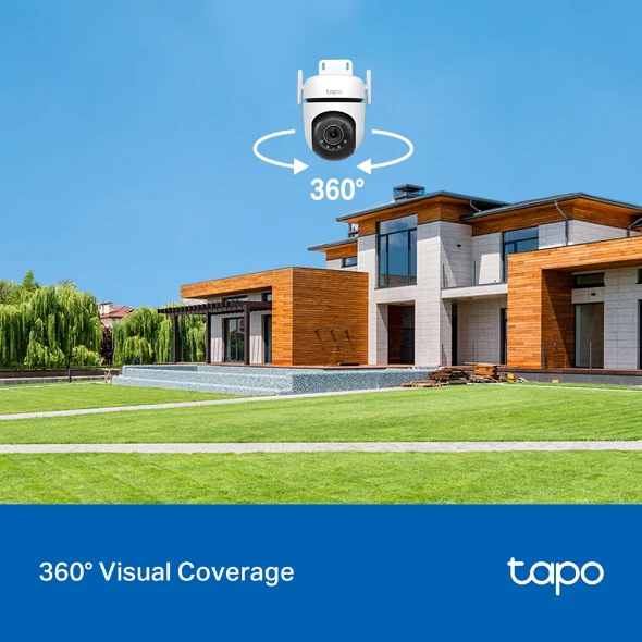 TP-Link Outdoor Pan Tilt Security Wi-Fi Camera || TAPOC520WS - Image 4