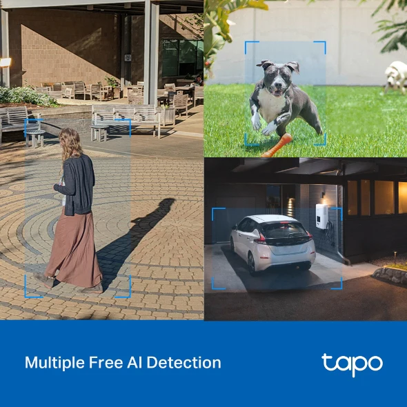 TP-Link Outdoor Pan Tilt Security Wi-Fi Camera || TAPOC520WS - Image 5