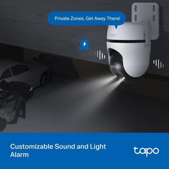 TP-Link Outdoor Pan Tilt Security Wi-Fi Camera || TAPOC520WS - Image 7