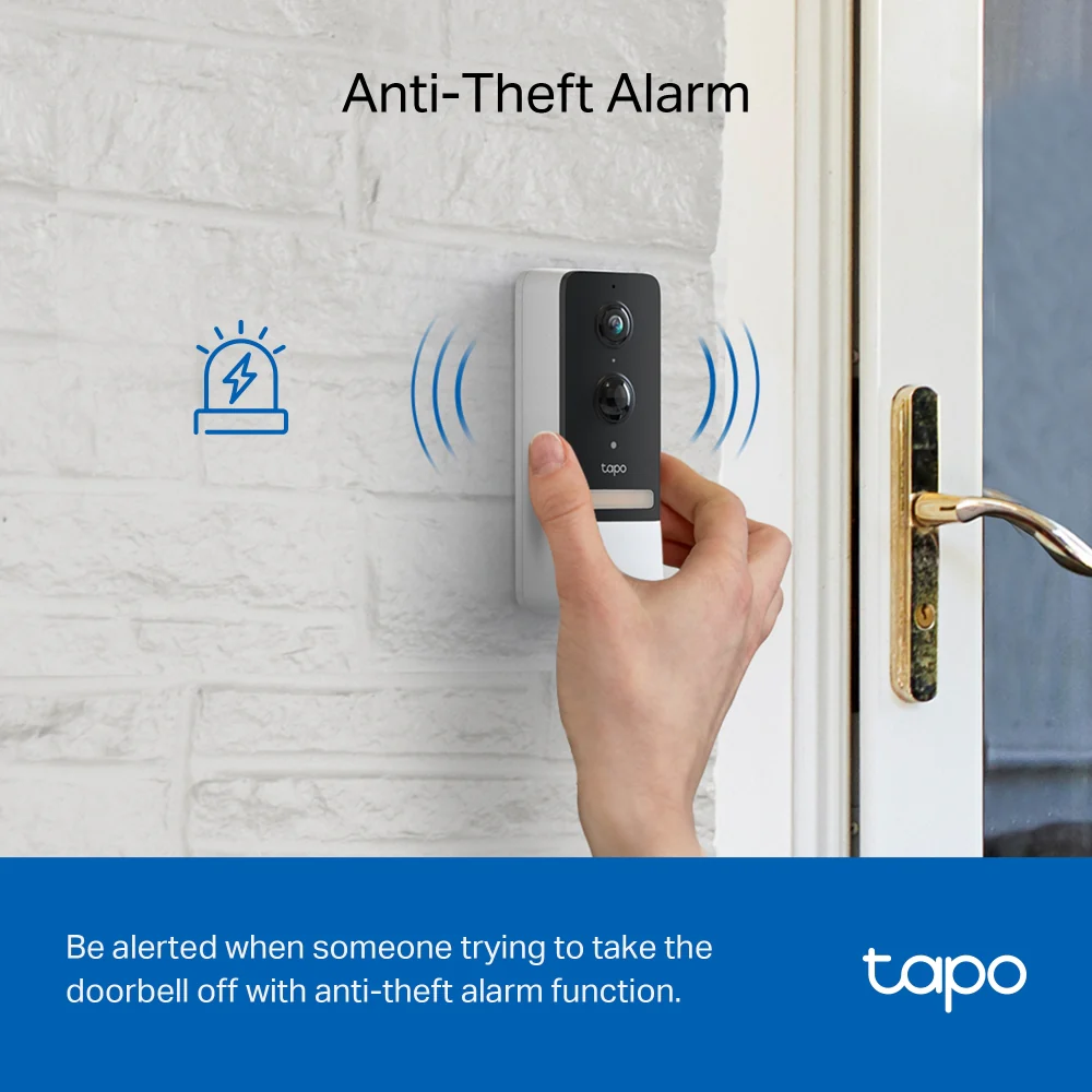 Tapo Doorbell Smart Video Camera Kit Inc Hub | TAPOD230S1 TP-LINK - Image 10