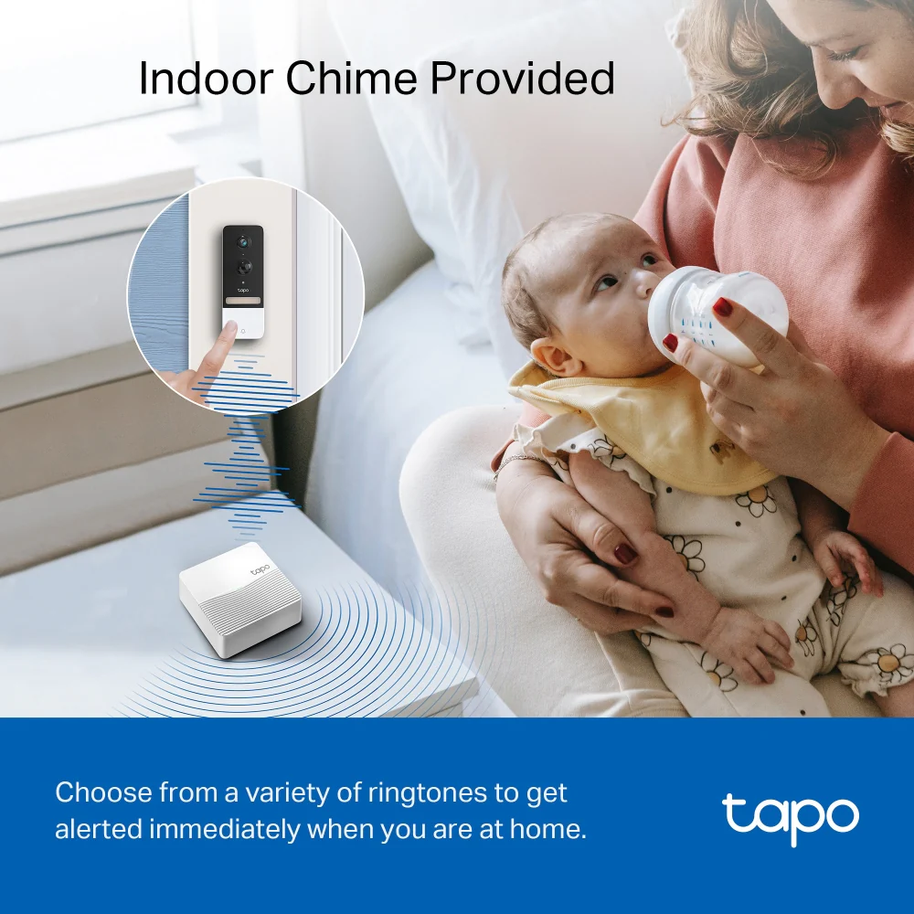 Tapo Doorbell Smart Video Camera Kit Inc Hub | TAPOD230S1 TP-LINK - Image 11
