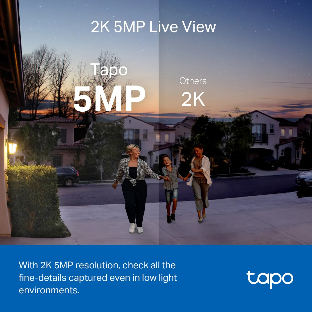 Tapo Doorbell Smart Video Camera Kit Inc Hub | TAPOD230S1 TP-LINK - Image 3