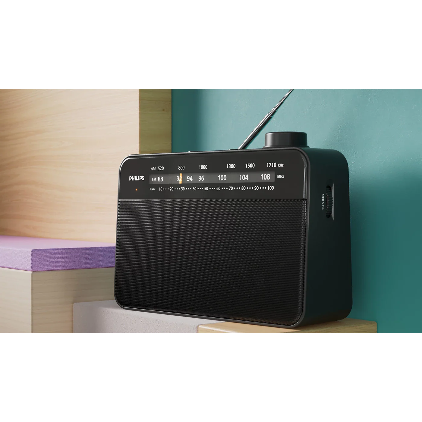PHILIPS Portable FM/MW radio | TAR2509/10 - Image 7