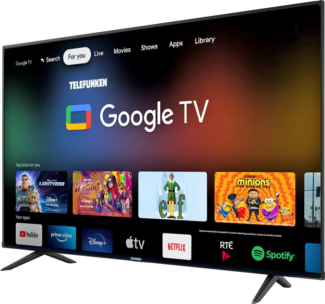 Telefunken N18 50ā³ DLED UHD Google Smart TV | TIS N18H-TF-GL5030 - Image 4