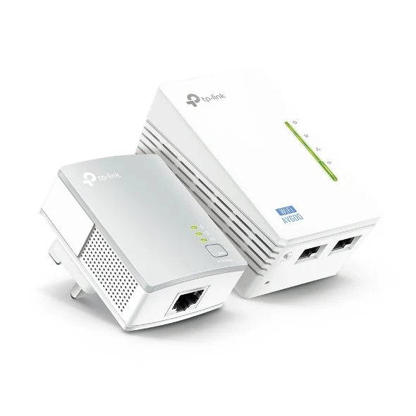 TP-LINK PowerLine network adapter 300 Mbit/s Ethernet LAN Wi-Fi White | TL-WPA4220KIT