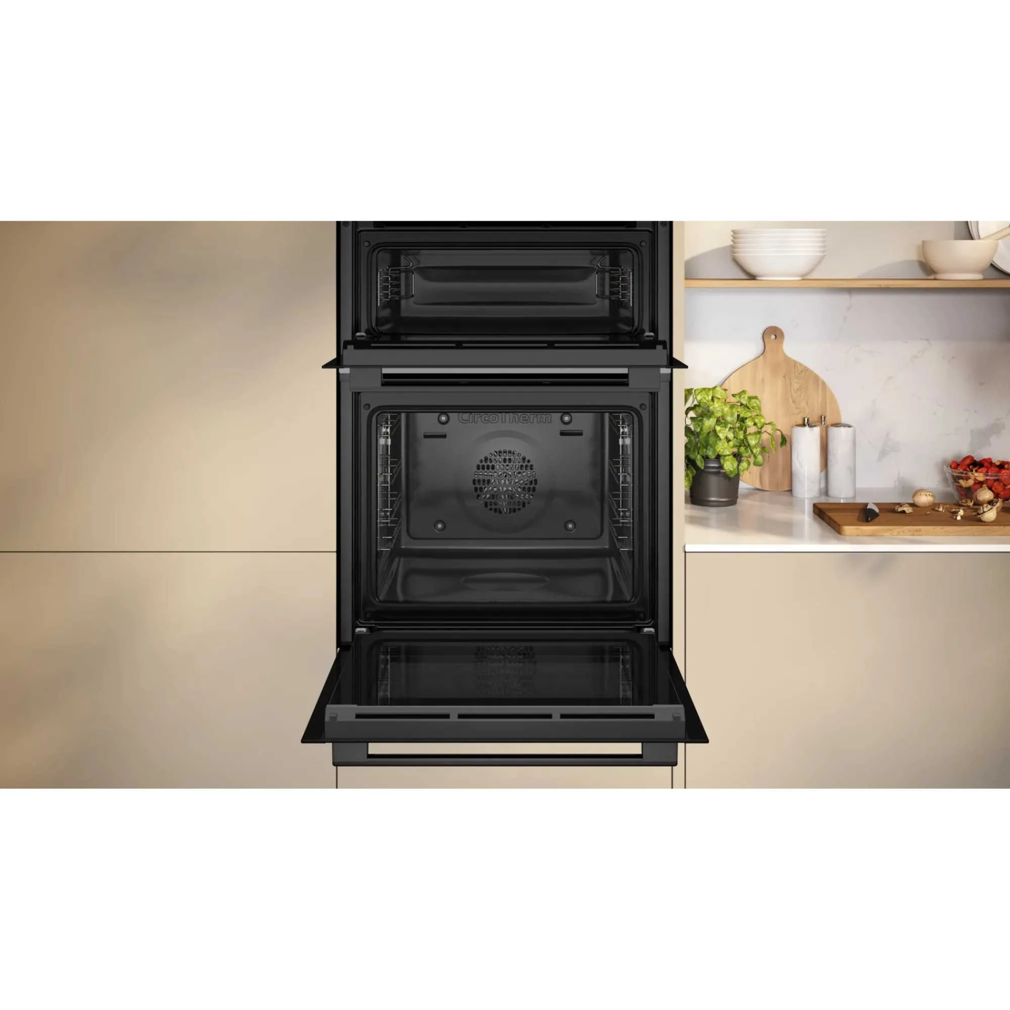 *OPEN BOX* NEFF N 50 CircoTherm Built-In Double Oven - Graphite | U1ACE2AG3B - Image 3