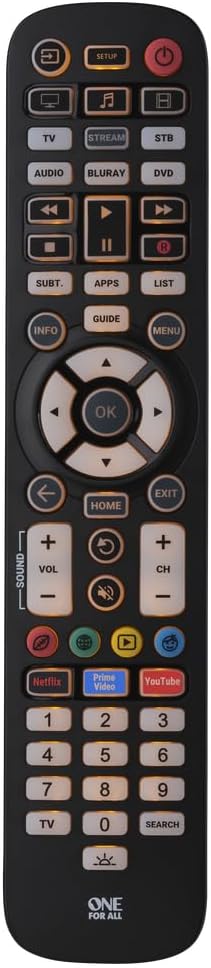 ONE FOR ALL Universal Remote Control - Black | URC3661 - Image 3