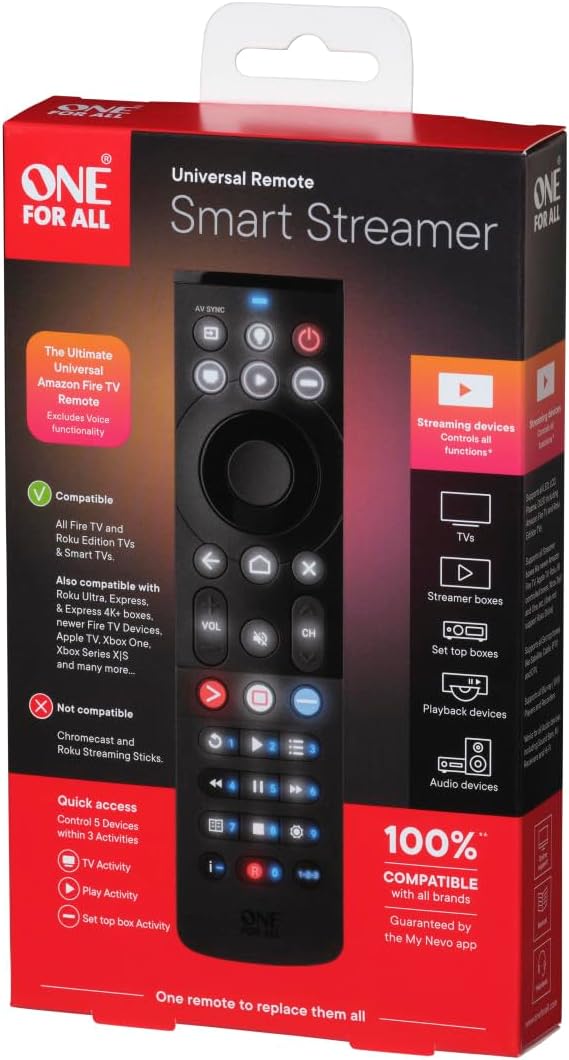 One For All Smart Universal Remote Control | URC7945 - Image 7