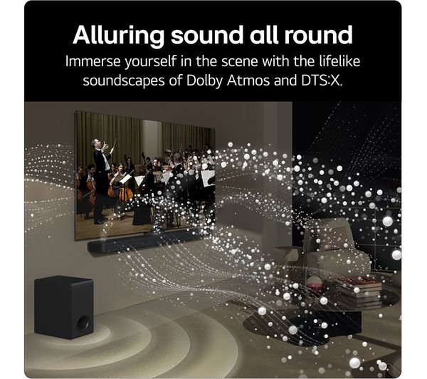 LG Soundbar for TV with Dolby Atmos 5.1.1. channel | US70TR.AGBRLLK - Image 6