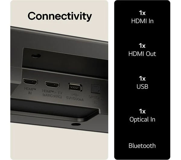 LG Soundbar for TV with Dolby Atmos 5.1.1. channel | US70TR.AGBRLLK - Image 9