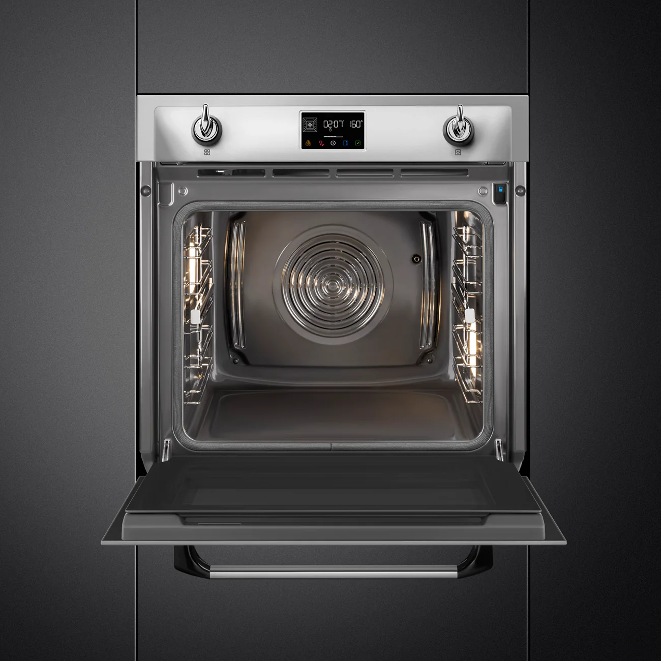 Smeg Victoria 60cm Built-In SteamOne Single Oven, Combi Steam, Pyrolytic - Stainless Steel | SMG SOP6902S2PX - Image 5