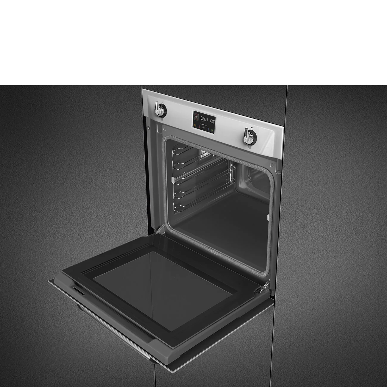 Smeg Victoria 60cm Built-In SteamOne Single Oven, Combi Steam, Pyrolytic - Stainless Steel | SMG SOP6902S2PX - Image 6