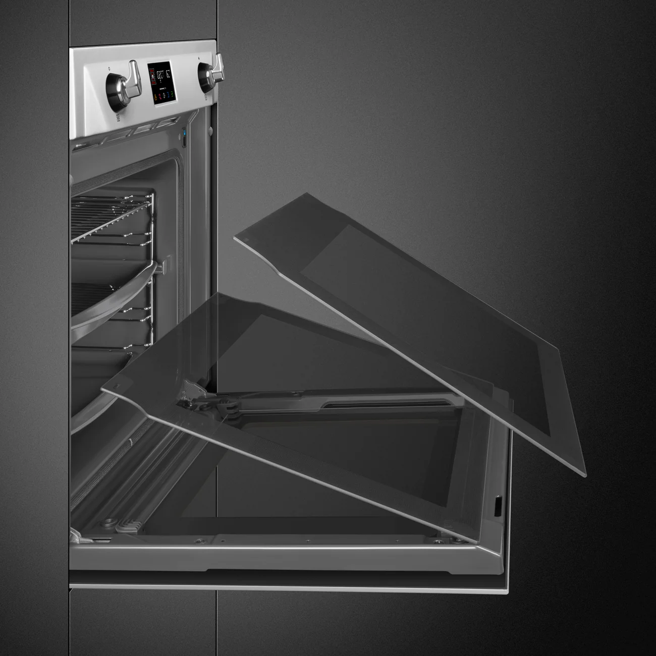 Smeg Victoria 60cm Built-In SteamOne Single Oven, Combi Steam, Pyrolytic - Stainless Steel | SMG SOP6902S2PX - Image 7