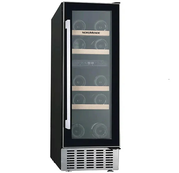 *OPEN BOX* NordMende Dual Zone Built-in Freestanding Wine Cooler 17 Bottle Inox Frame 86.5 x 29.5 cm || WC17IX - Image 2