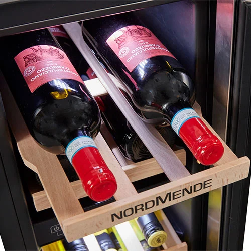 *OPEN BOX* NordMende Dual Zone Built-in Freestanding Wine Cooler 17 Bottle Inox Frame 86.5 x 29.5 cm || WC17IX - Image 3