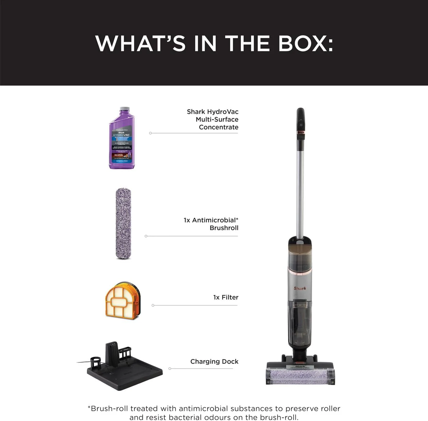 Shark HydroVac Cordless Hard Floor Cleaner || WD210UK - Image 4