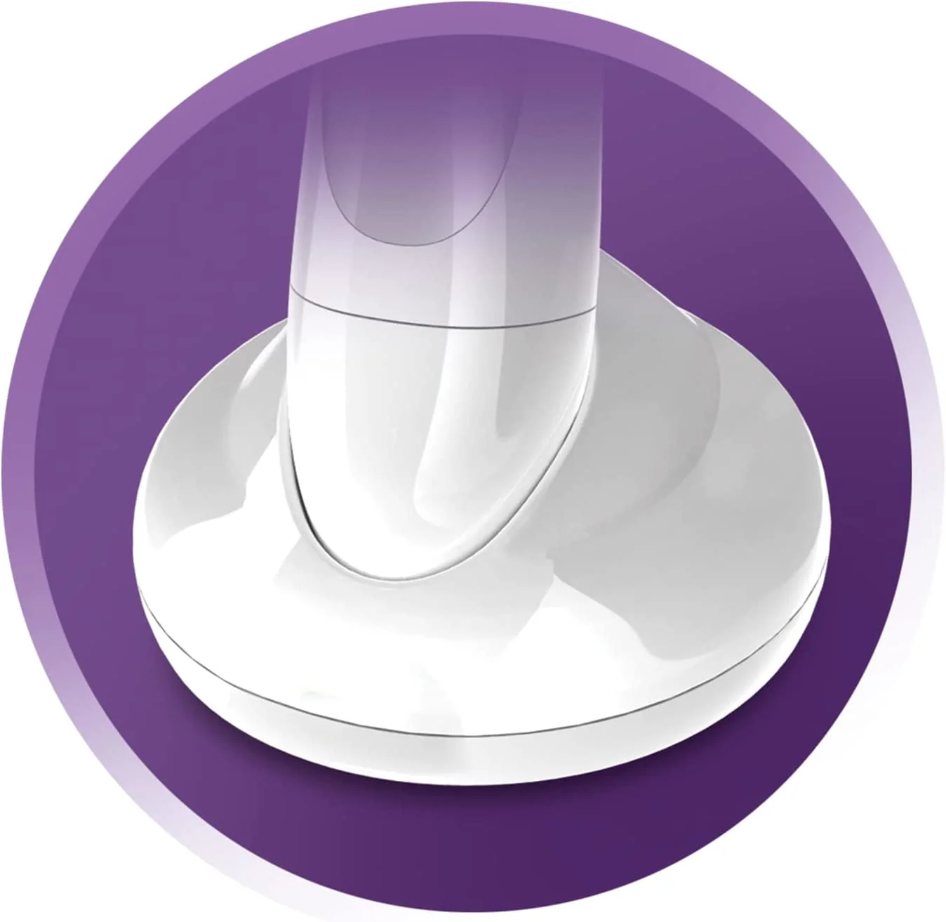 REMINGTON Smooth & Silky Cordless Wet and Dry Lady Shaver - White, Violet | WDF4840 - Image 4