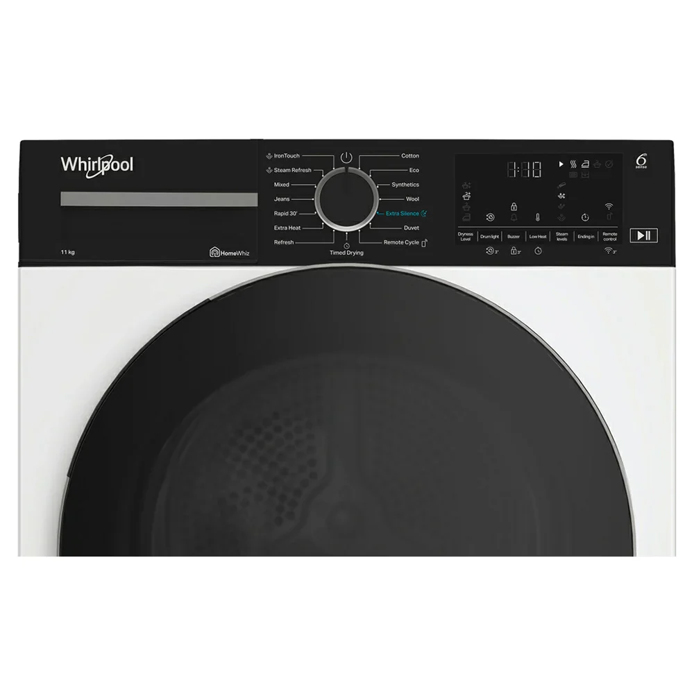 WHIRLPOOL 11KG Freestanding Heat Pump Tumble Dryer - White | WDH11W7WIRE - Image 3