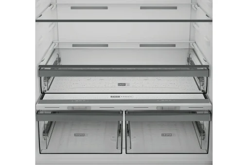 Whirlpool 70/30 Freestanding No Frost American Fridge Freezer - Pearl Inox | WHK26613X5UK - Image 4
