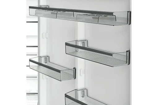Whirlpool 70/30 Freestanding No Frost American Fridge Freezer - Pearl Inox | WHK26613X5UK - Image 5