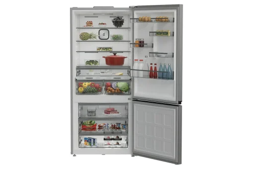 Whirlpool 70/30 Freestanding No Frost American Fridge Freezer - Pearl Inox | WHK26613X5UK - Image 7