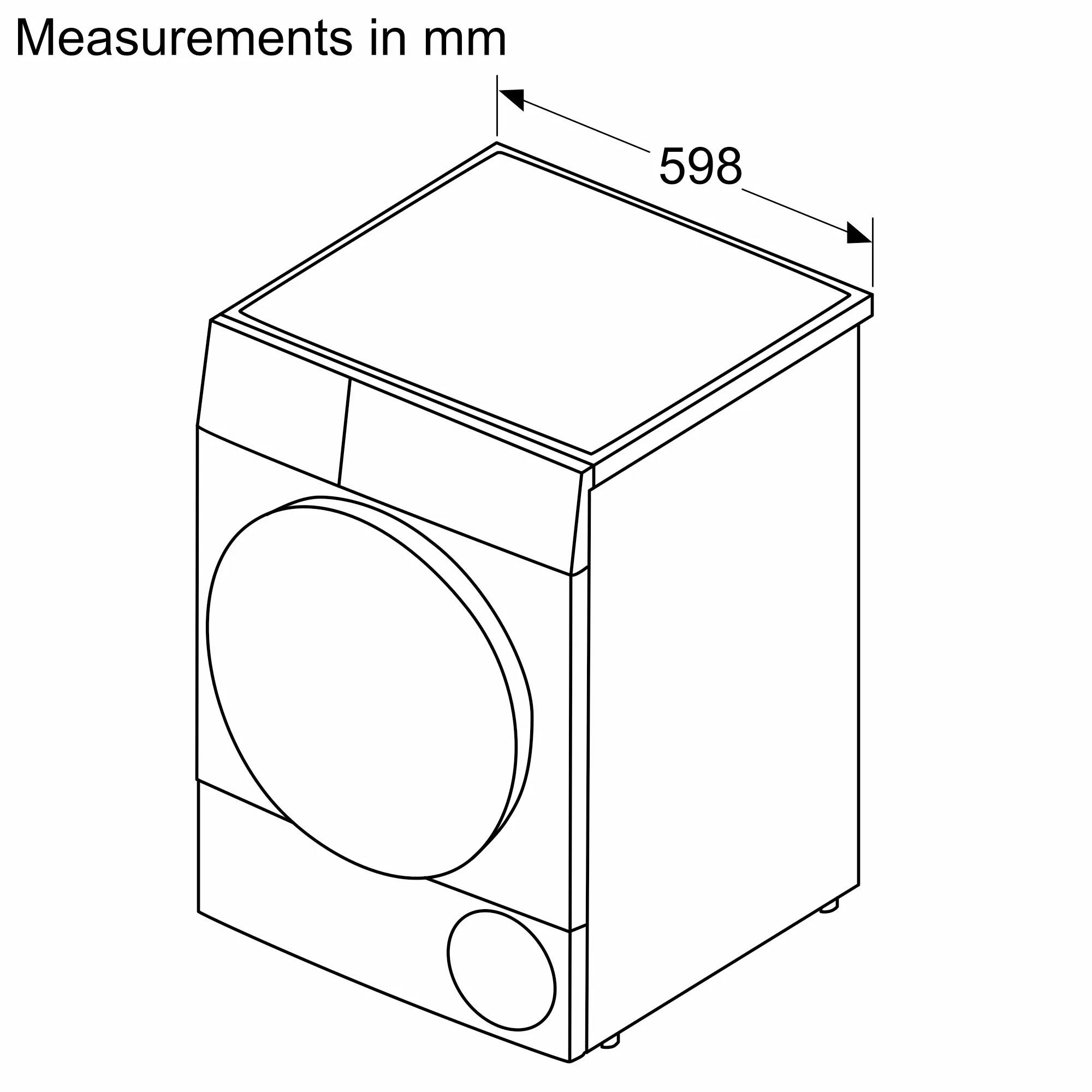 Bosch Series 4 8kg Heat Pump Dryer - White | WTH85225IE - Image 15