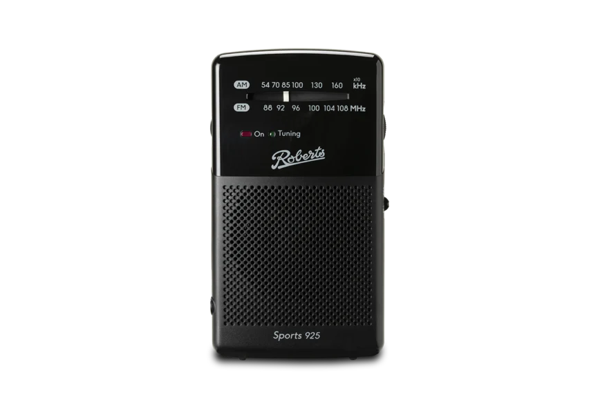 Roberts Sports 925 Personal Radio - Black | X-SPORTS925