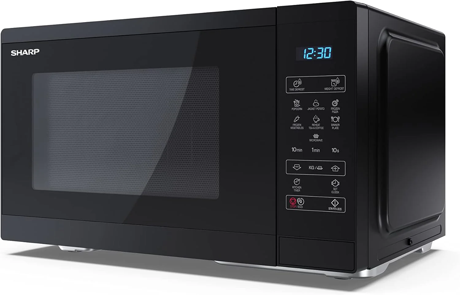 Sharp 25L Freestanding Microwave - Black | YC-MS252AU-B - Image 3